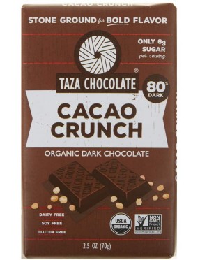 Taza Chocolate Cacao Nib Crunch (10x2.5 OZ)