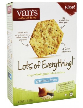 Van's International Foods Everything Crackers (6x5OZ )