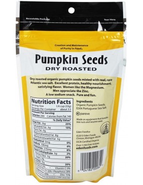 Eden Foods Pumpkin Seeds (15x4 Oz)