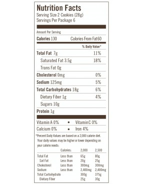 Cybele's Chocolate Chip Cookies (6x6OZ )