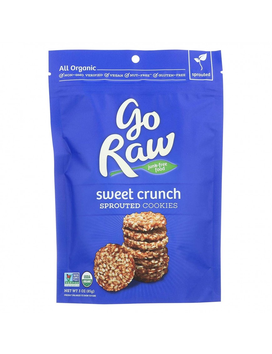 Go Raw Sweet Crunch Super Cookies (12x3 OZ)