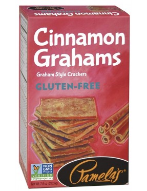 Pamela's Grahams Cinnamon Gluten Free (6x7.5Oz)