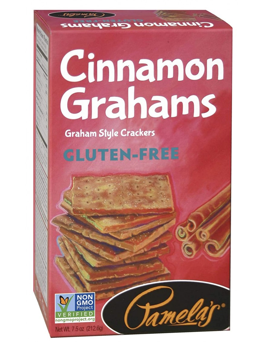 Pamela's Grahams Cinnamon Gluten Free (6x7.5Oz)