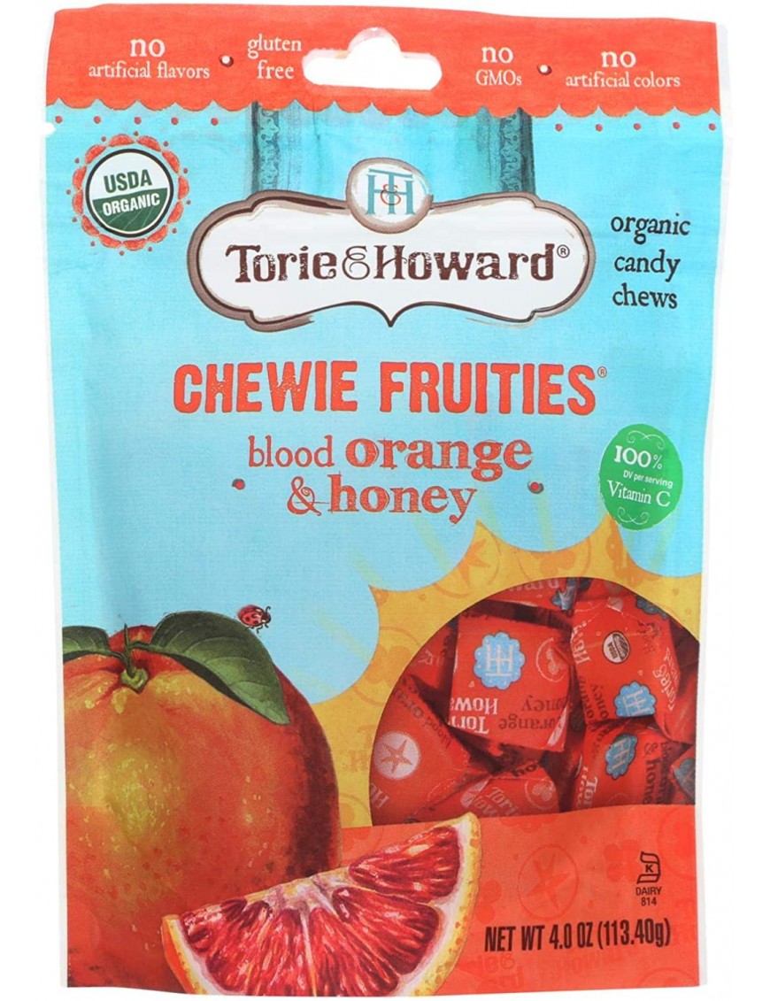 Torie and Howard Chewie Fruities Blood Orange (6x4 OZ)