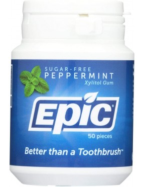 Epic Dental Xylitol Gum Peppermint (1x50 CT)