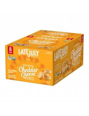 Late July Mini Cheese Sandwich Crackers (4x8 PACK)