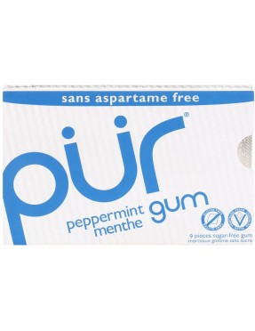 Pur Gum Pur Gum Peppermint 9 Pc (12X12.6 Gram)