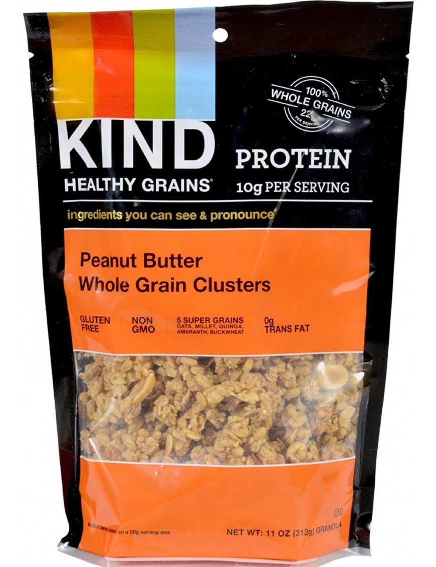 Kind Peanut Butter Wholegrain Clusters (6x11 Oz)