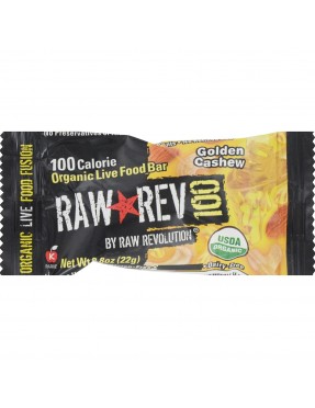 Raw Revolution Golden Cashew Bar (20x0.8OZ )