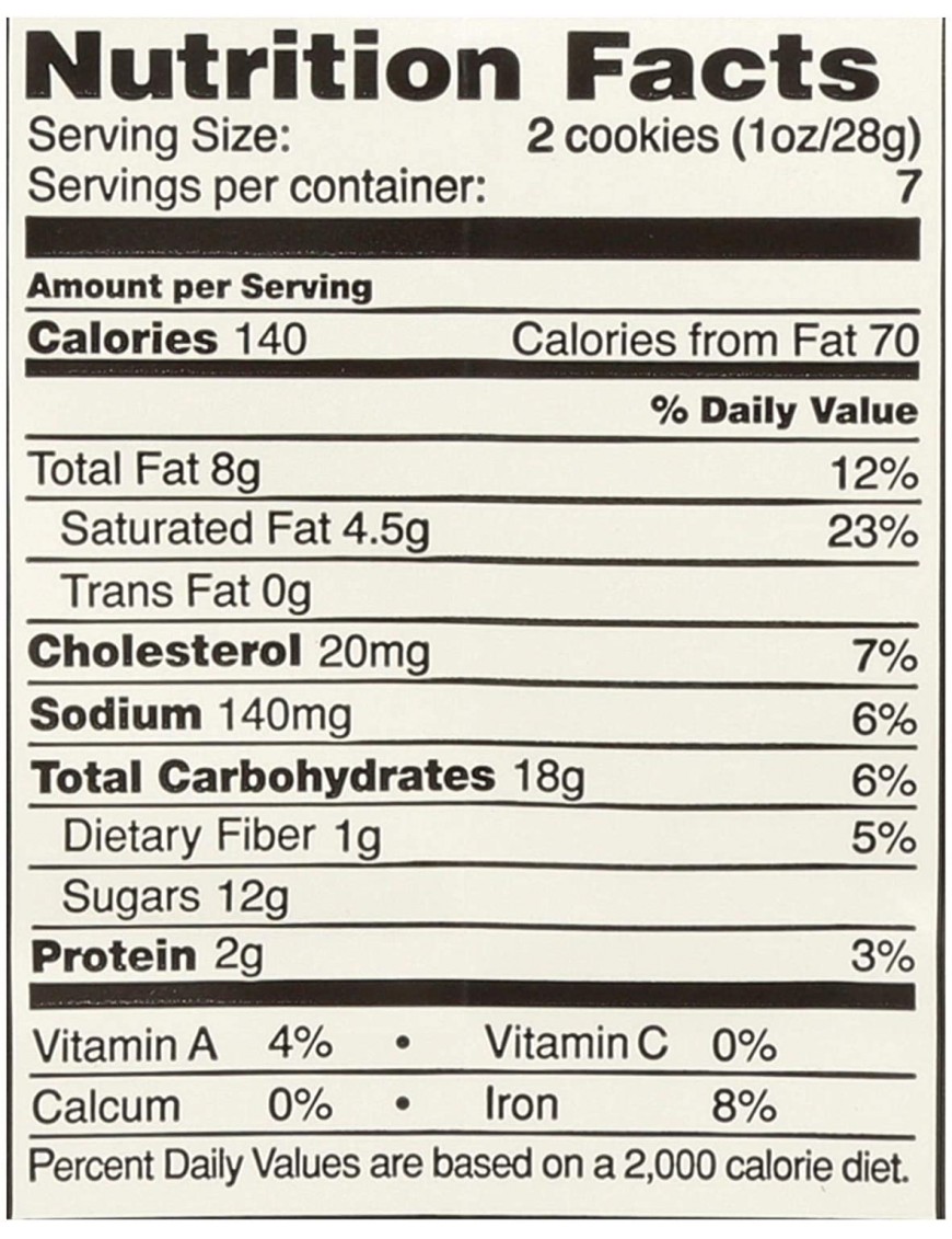 Tate's Bake Shop Double Chocolate Chip Cookie GF (12x7OZ )