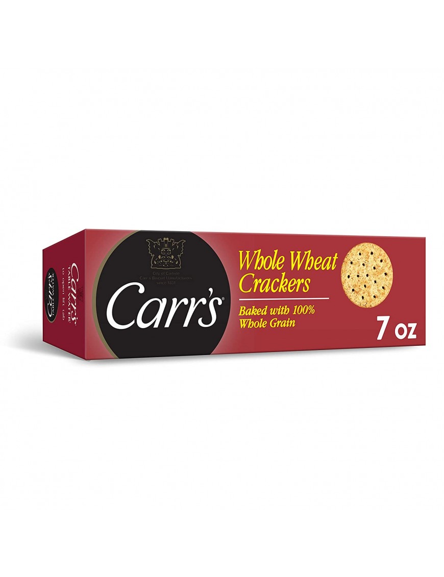 Carr's Whole Wheat Crackers (12x7Oz)