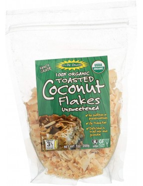 Let's Do Organics Organic Toasted Coconut Flakes (12x7 OZ)