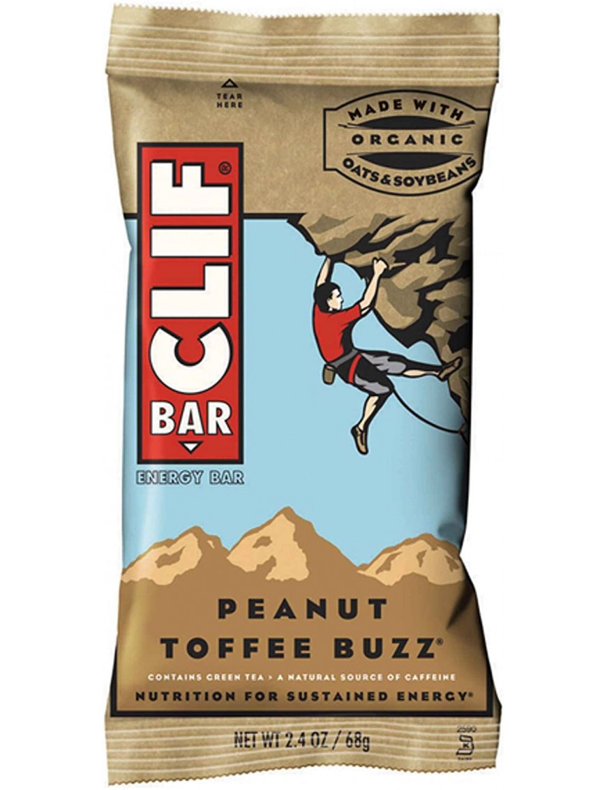 Clif Bar Peanut Toffee Butter Clif Bar Bar (12x2.4 Oz)