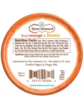 Torrie & Howard Orng/Honey Hrd Cdy (8x2OZ )