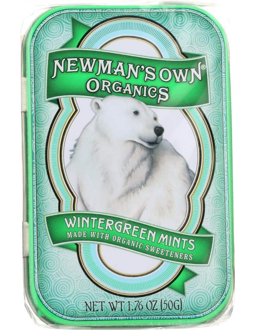 Newman's Own Wintergreen Mints (6x1.76 Oz)