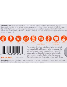 Xylichew Fruit Gum, Display (24x12 PC)