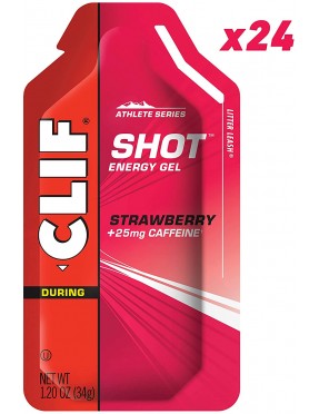 Clif Bar Strawberry Clif Bar Shot (24x1.2 Oz)