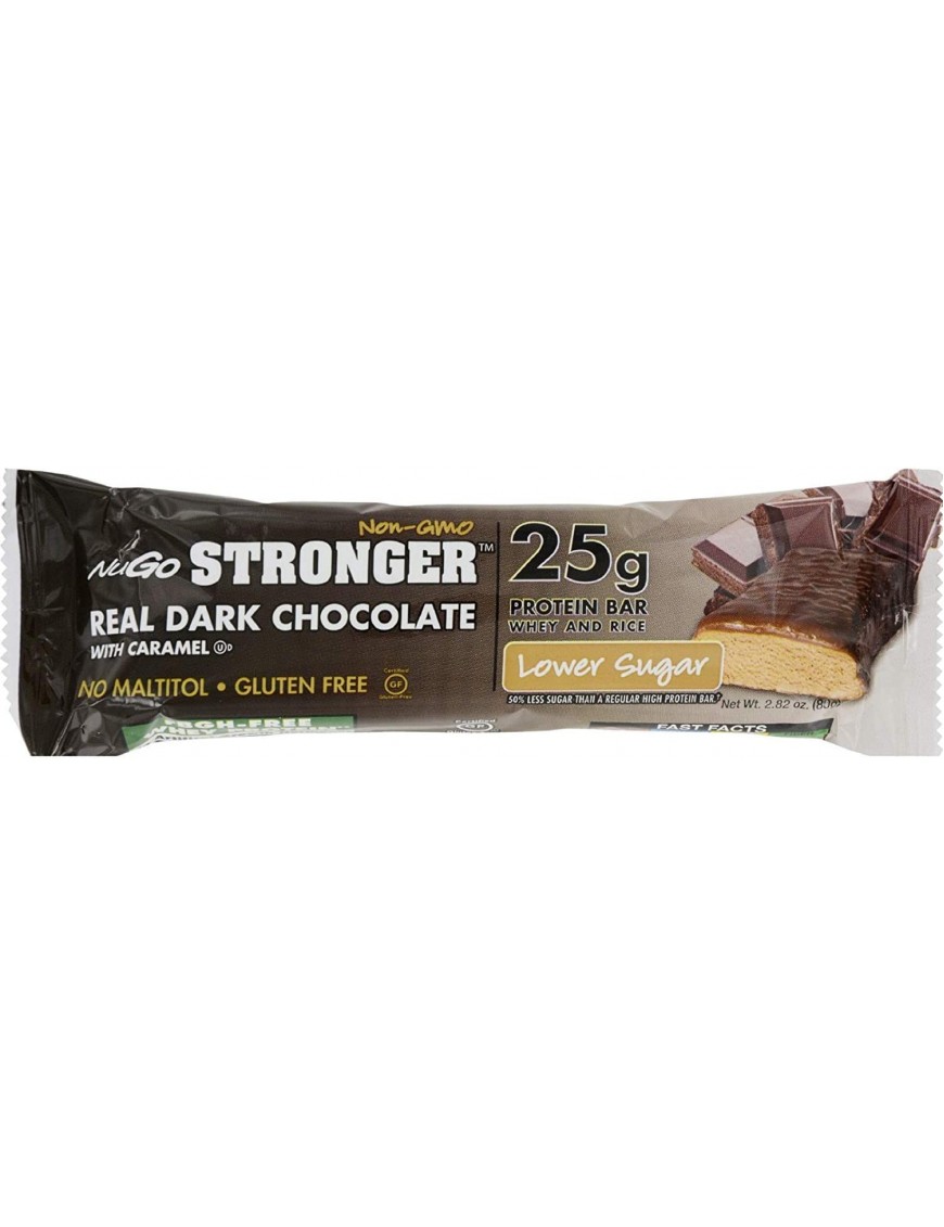Nugo Real Dark Chocolate (12x2.82OZ)