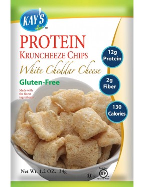 Kay's Naturals Better Balance Kruncheeze White Cheddar Cheese 1.2 Oz (6 Pack)