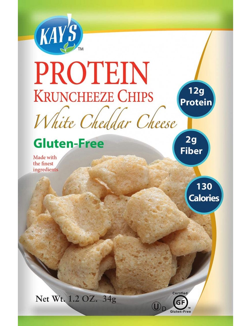 Kay's Naturals Better Balance Kruncheeze White Cheddar Cheese 1.2 Oz (6 Pack)