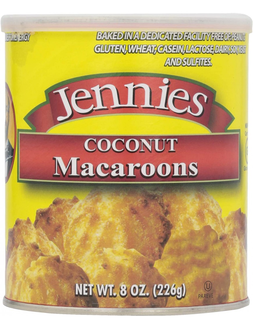 Jennie's Coconut MacAroon Cnstr Gluten Free (12x8 Oz)
