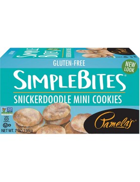 Pamela'S Products Snickerdoodle Simplebites Mini Cookies (6X7 OZ)