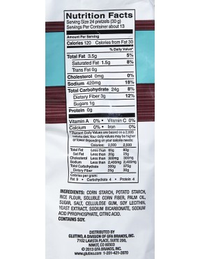 Glutino Pretzels Family Bag (12x14.1 Oz)