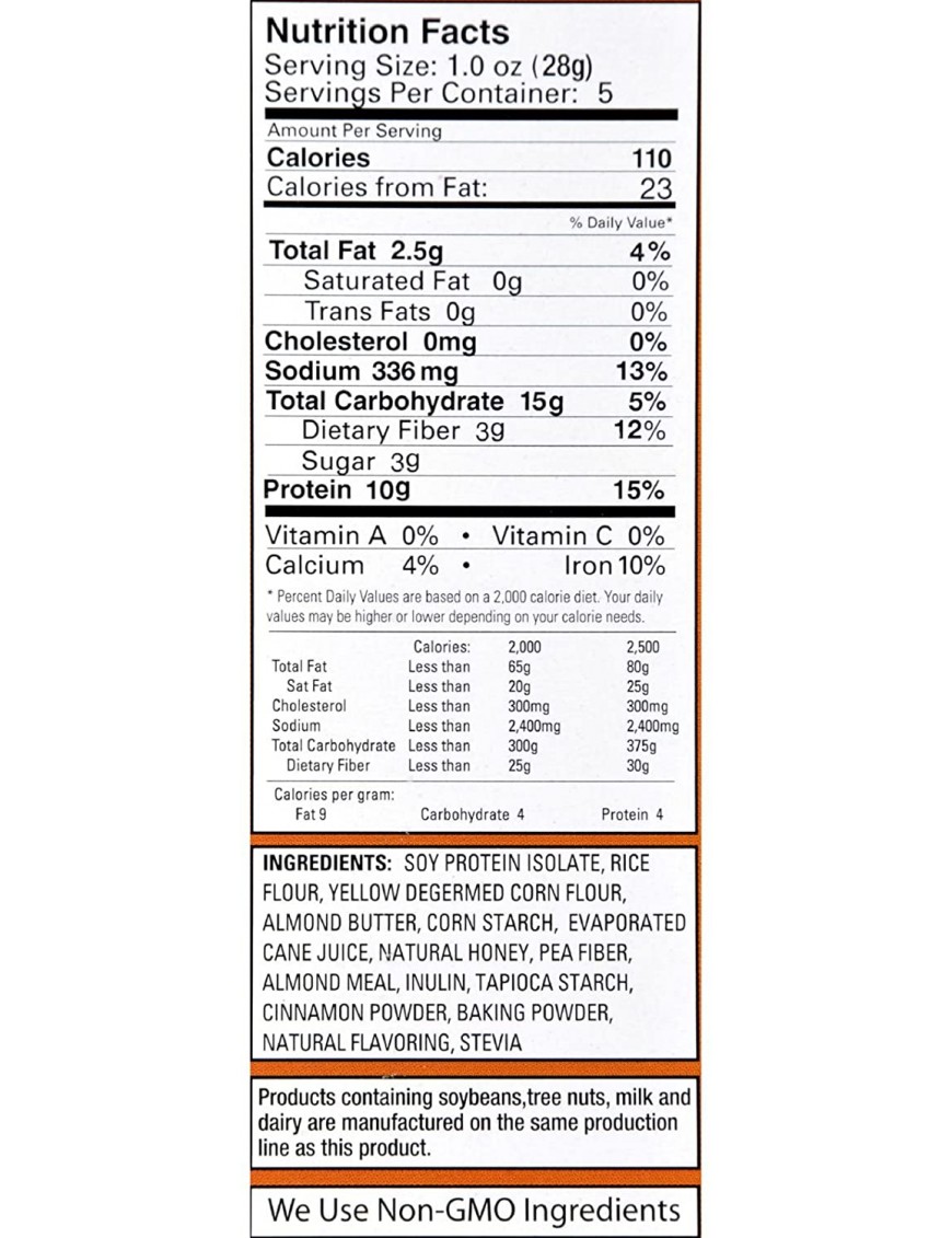 Kay's Naturals Cookie Bites Honey Almond (6 Pack) 5 Oz