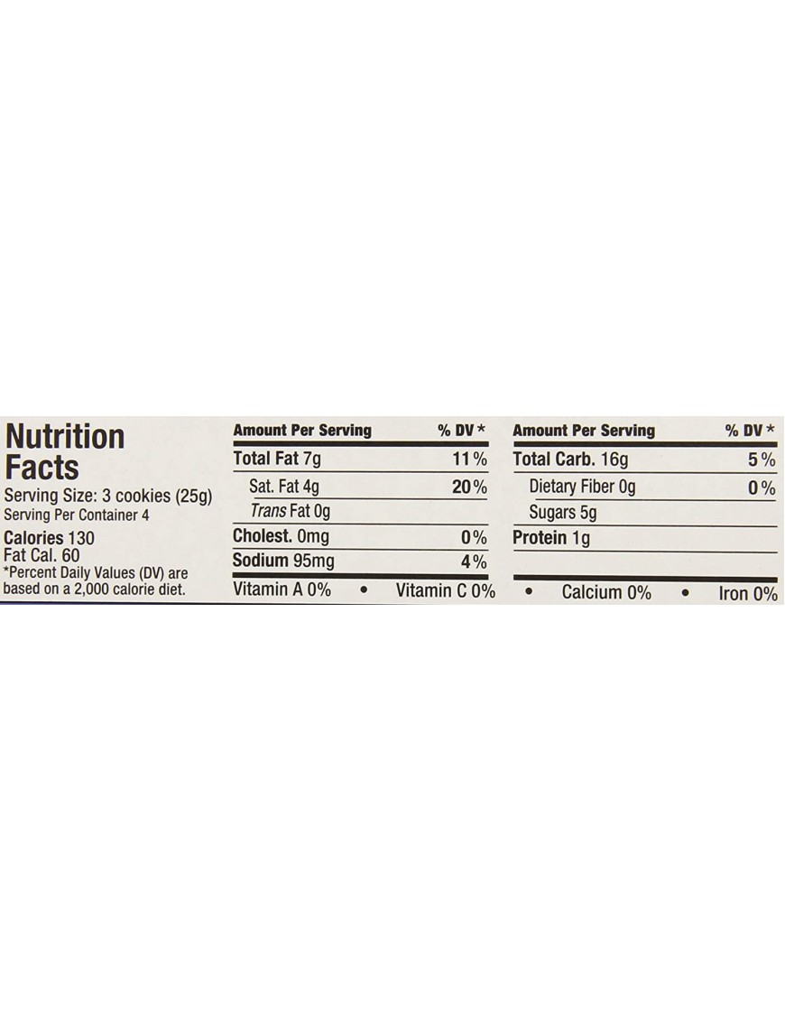 Natural Nectar Og2 Palmier Cookies (12x3.5Oz)