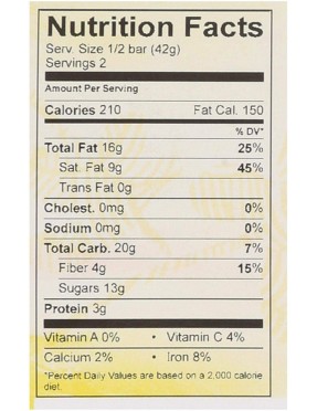 Theo Chocolate Dark Chocolate Cherry & Almond Bar (12x3Oz)