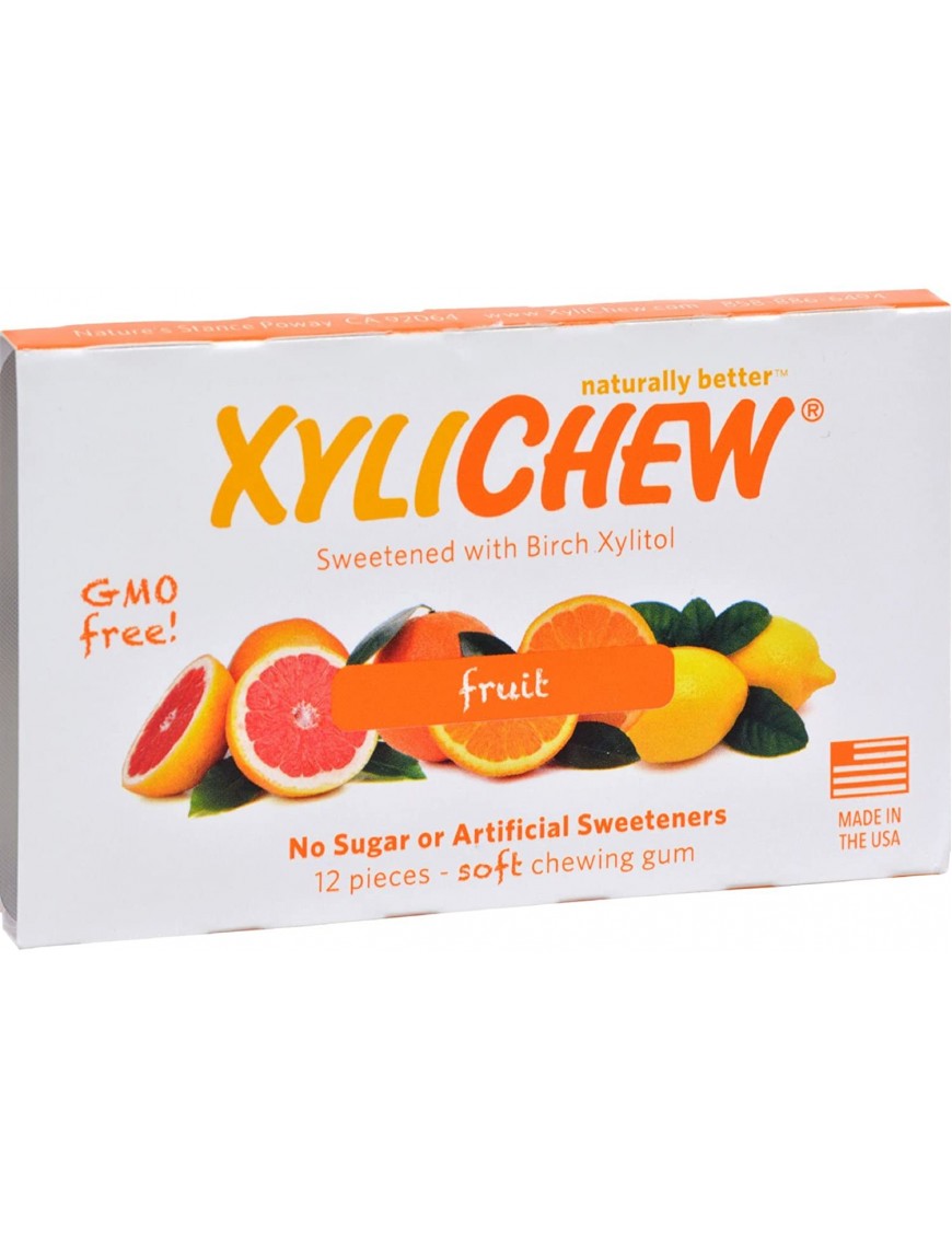 Xylichew Fruit Gum, Display (24x12 PC)