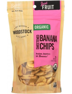 Woodstock Banana Chips (8x6 Oz)