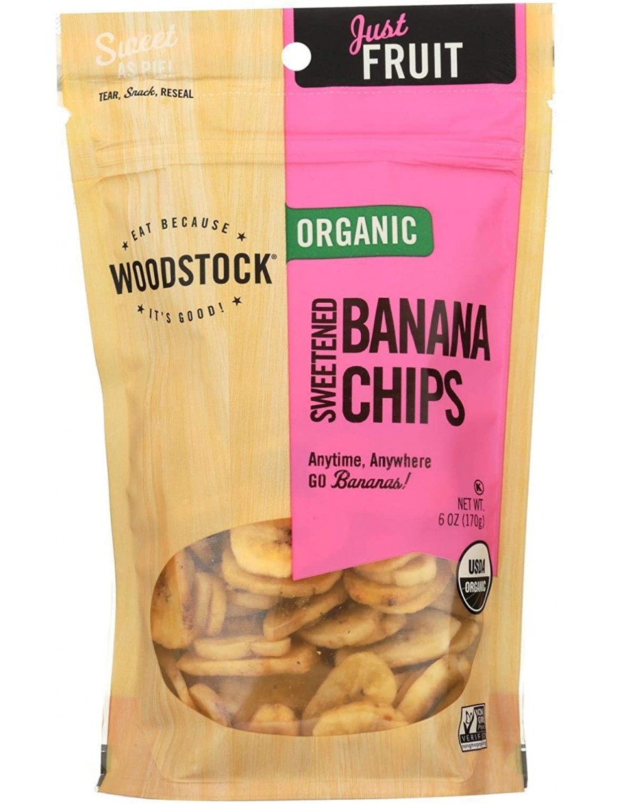 Woodstock Banana Chips (8x6 Oz)