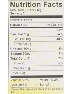 Theo Chocolate Milk Chocolate 45% Cacao Bar (12x3Oz)