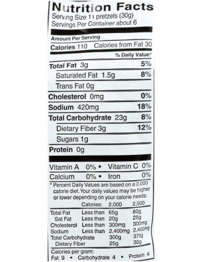 Glutino Pretzel Crisps (6x6OZ )