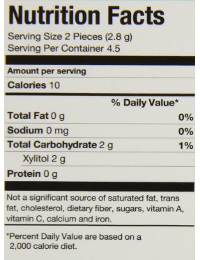 Pur Gum Pur Gum Peppermint 9 Pc (12X12.6 Gram)