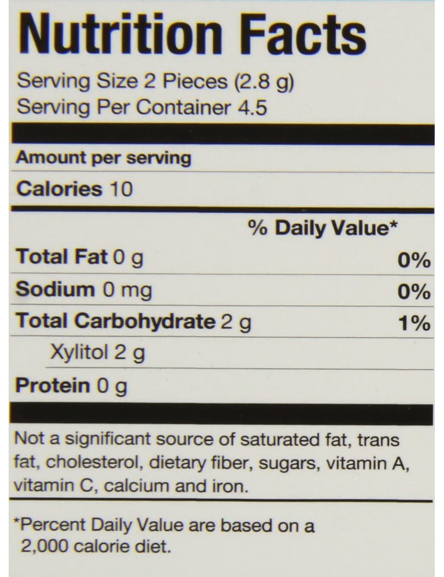 Pur Gum Pur Gum Peppermint 9 Pc (12X12.6 Gram)