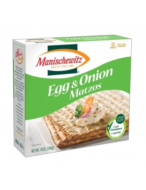Manischewitz Matzo, Egg and Onion (12x10 OZ)