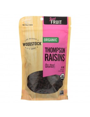 Woodstock Organic Thompson Raisins (8x13 Oz)