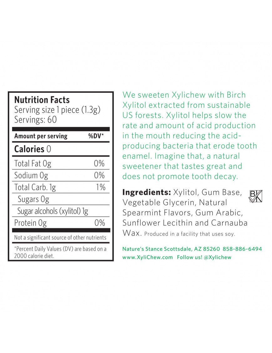 Xylichew Spearmint (4x60 PC)