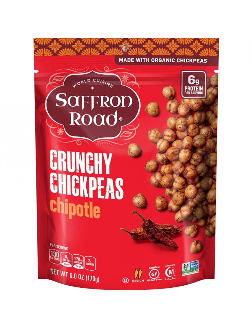 Saffron Road Chickpeas, Chipotle (12X6 OZ)