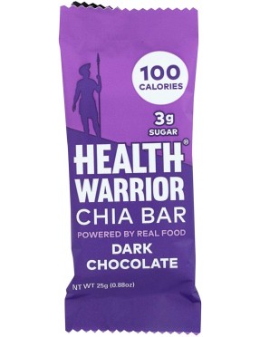 Health Warrior Chia Bar Dark Chocolate (15x0.88 OZ)