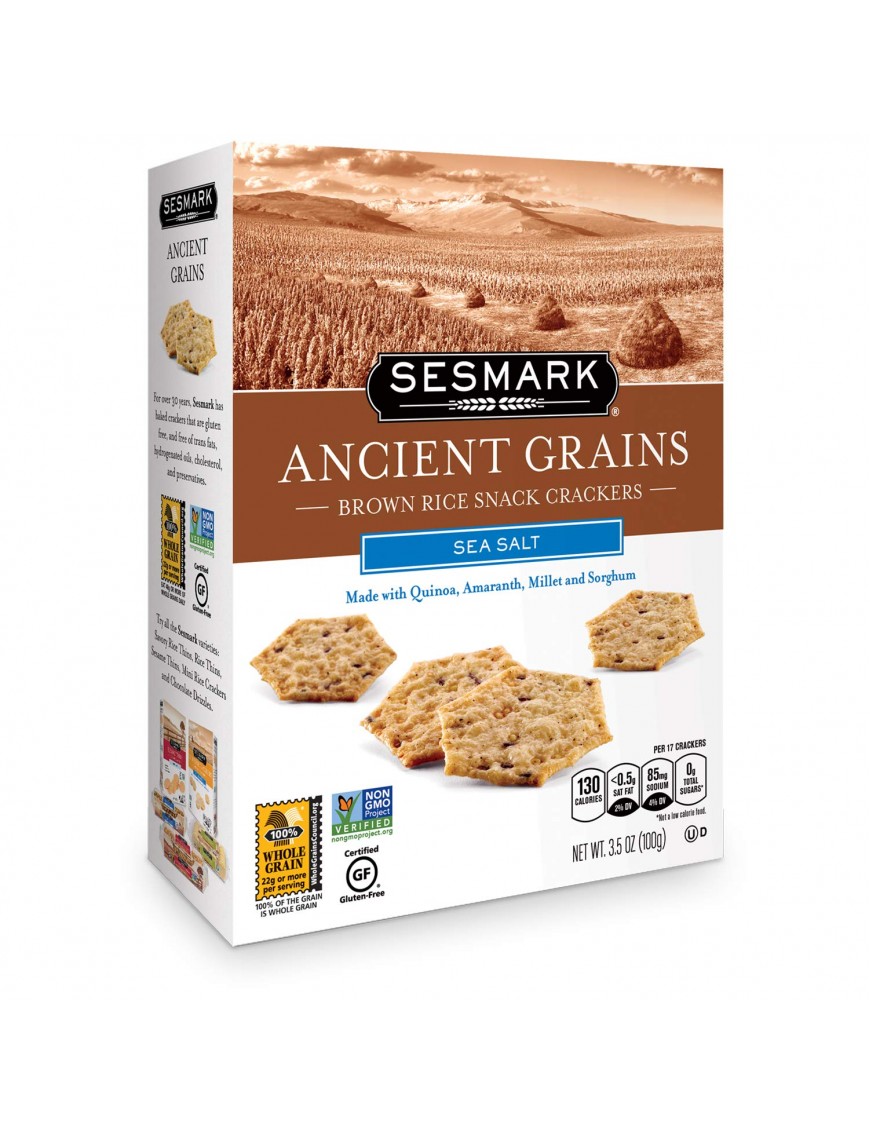 Sesmark Foods Sea Salt (6x3.5 Oz)