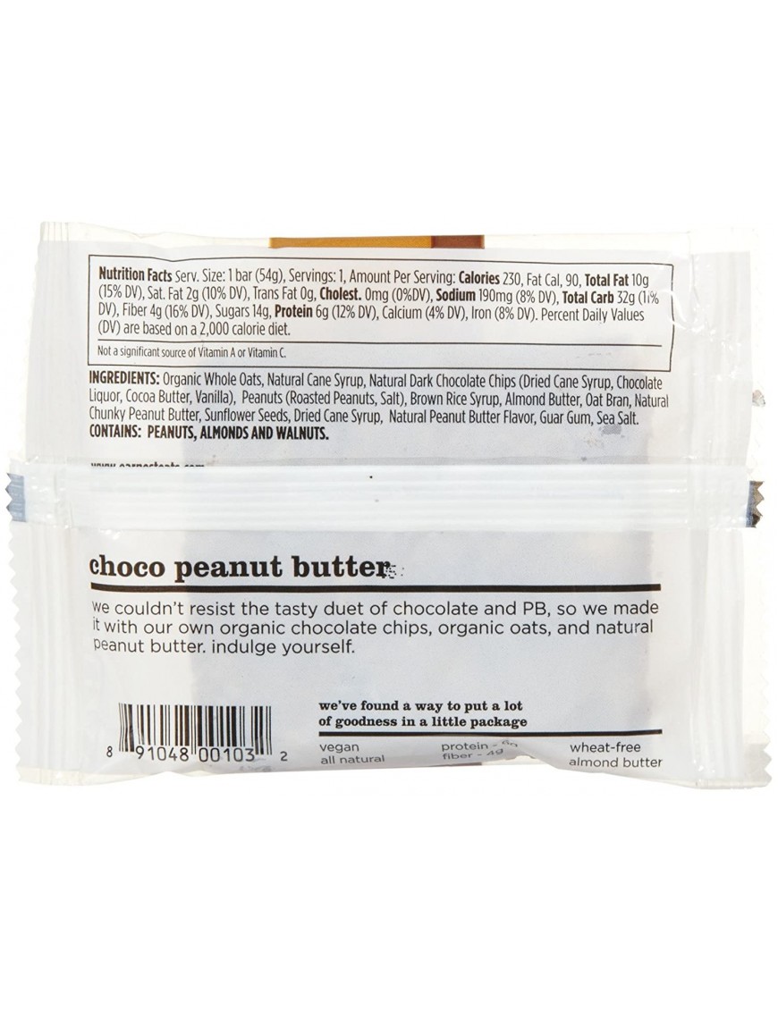 Earnest Eats Bar Choco Peanut Butter (12x1.9Oz)