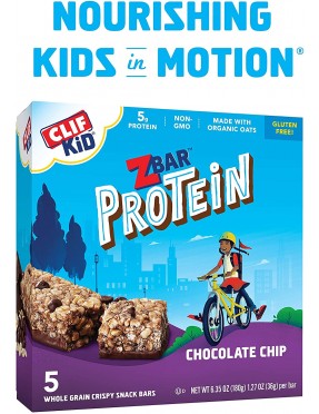 Clif Kid Zbar Protein Chocolate Chip (6x5 PACK)
