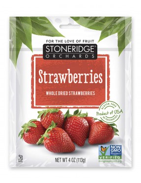 Stoneridge Orchards Whole Dried Strawberries (6x4Oz)