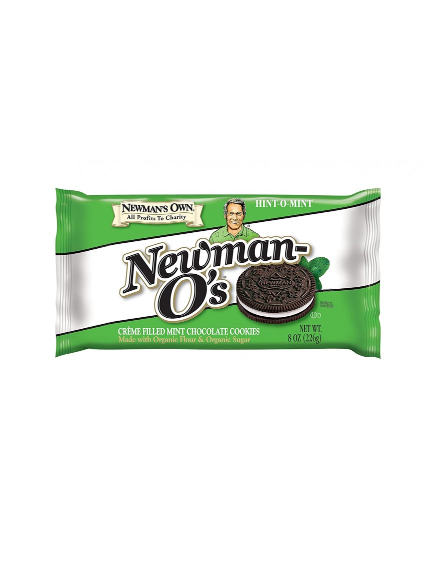 Newman's Own Organics O's Mint Creme (6x8OZ )