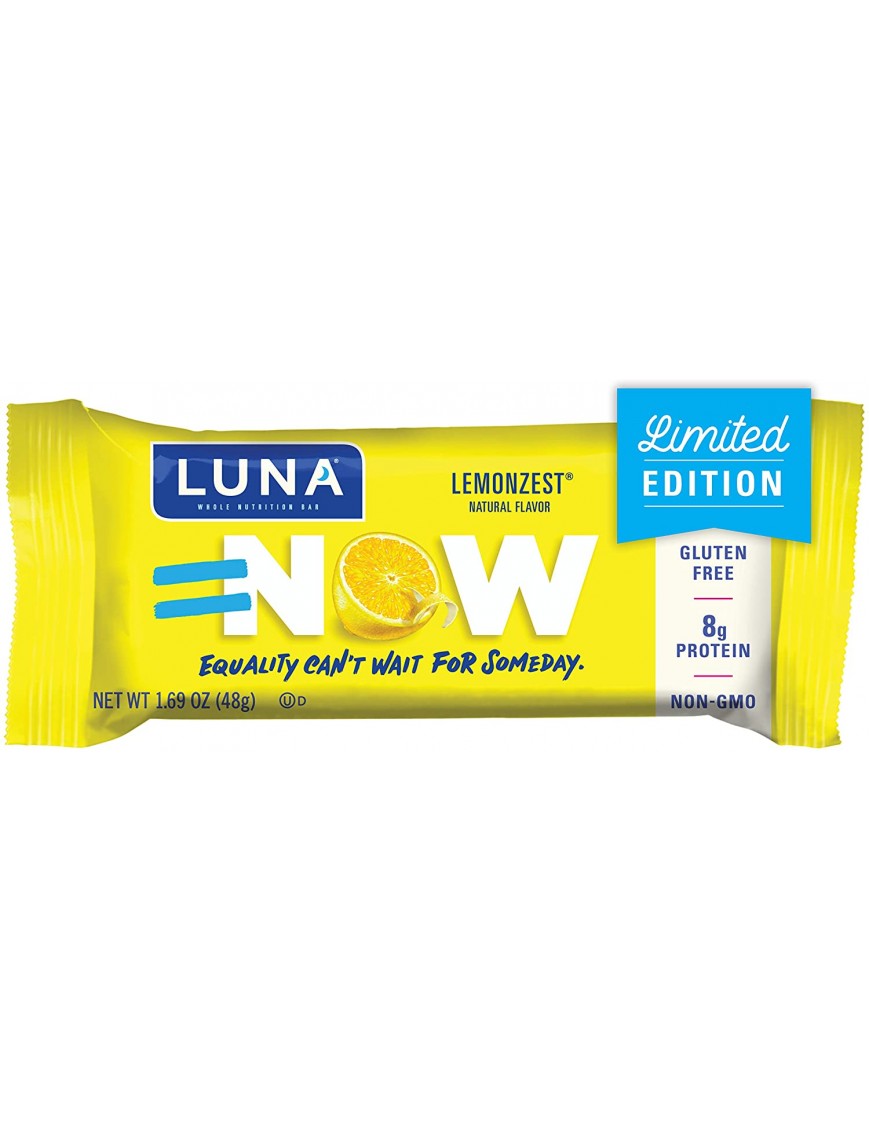 Clif Bar Lemon Zest Luna Bar (15x1.69 Oz)