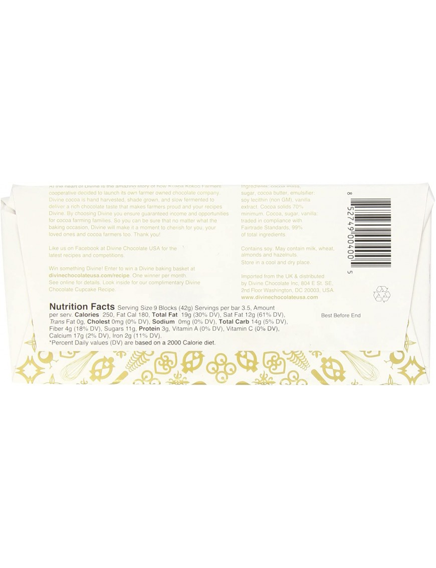 Divine 70% Btrcho Bkg Br (12x5.3OZ )