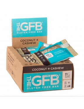 The GFB Cashew Coconut Bar Gluten Free (12x2.05Oz)